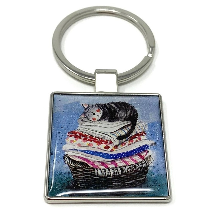 Ключодържател Alex Clark, K03, 94x68мм, многоцветен