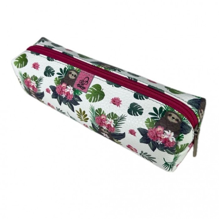 Несесер тип куб, Bee-bee, еко-кожа, многоцветен, 21x5.5x5.5см