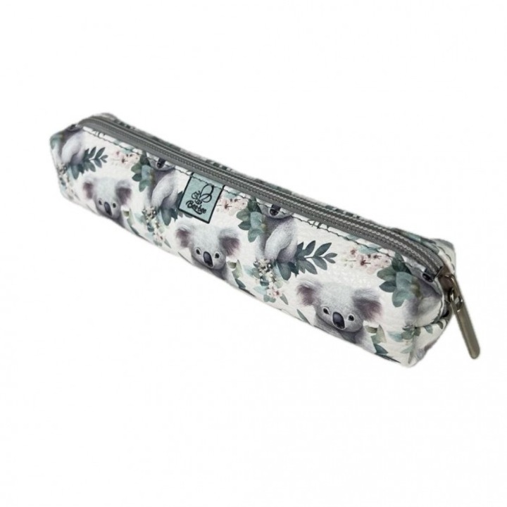 Penar mini dreptunghiular Bee-bee, eco-piele, multicolor, 18x4x4cm