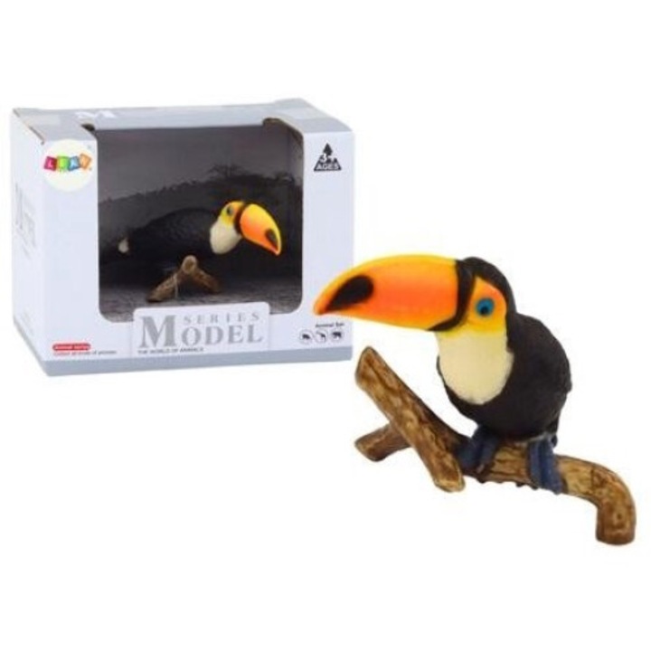 Фигурка, LEANToys, Тукан, 7x5x4 см