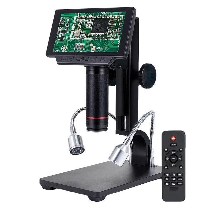 HDMI digitális mikroszkóp 560X nagyítású 5 hüvelykes képernyő ADSM302 560X