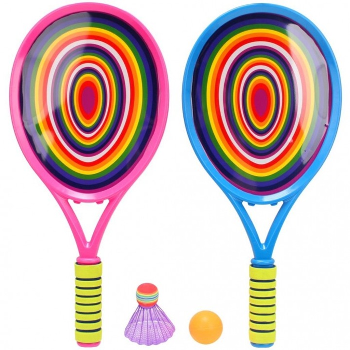 Set palete tenis Trifox, multicolor, 544x262 mm