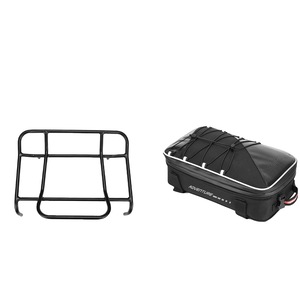 Topcase SHIN YO LIVORNO, schwarz, 45L mit Montageplatte, Stauraum für 2
