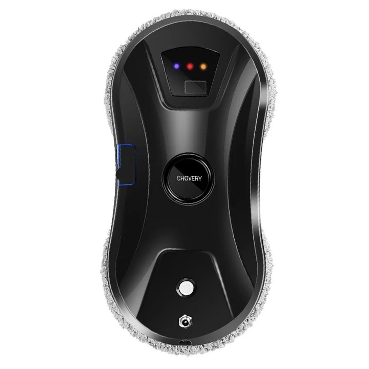 Робот за почистване на прозорци, Chovery, ефективна технология за почистване, функции за безопасност, черен