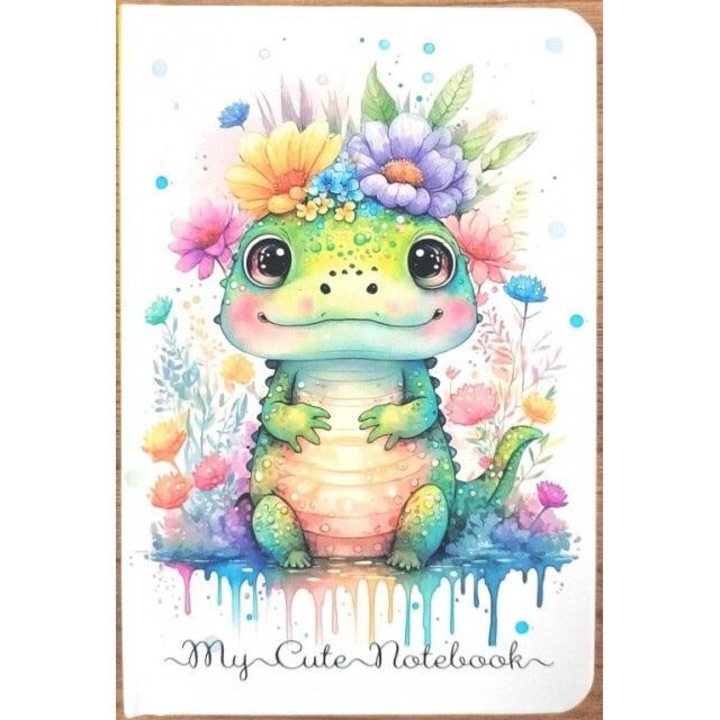 Caiet Fresh Krokodyl,143x100mm, set in folie