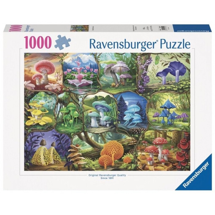 Ravensburger 1000 db-os puzzle - Csodálatos gombák (12000424)
