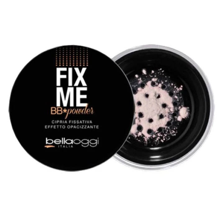 Pudra matifianta BB Bellaoggi FIX ME 01 Nud, textura usoara, 10g