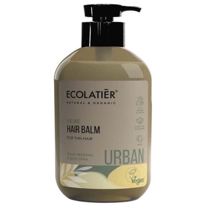 Balsam de păr Ecolatier Urban, cu Aloe și Proteine Vegetale, 400ml