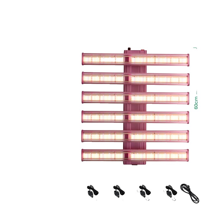 Lampa de Cultivare LED, 320W, Dimmabil, 110-240V, Aluminiu, 55x60cm