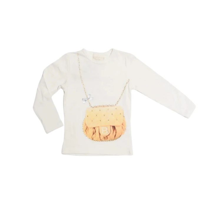 Bluza cu imprimeu gentuta, fete, Bimbalina, 10830