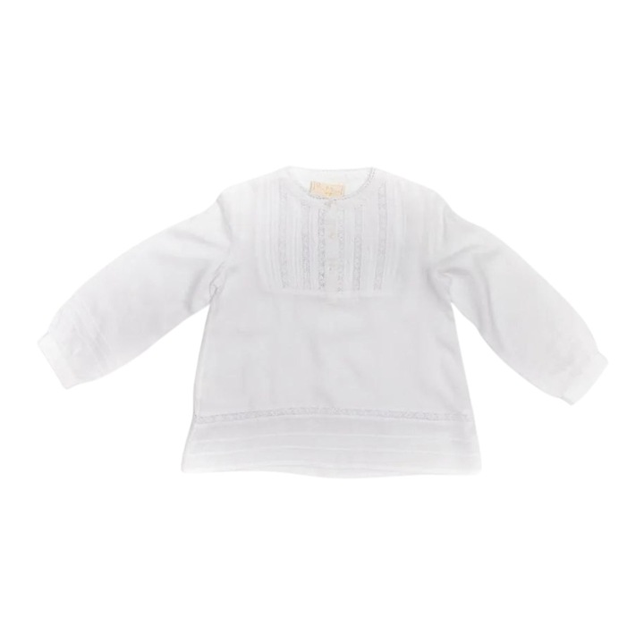 Bluza eleganta fetite, Bimbalina, 41841, Alb, Alb