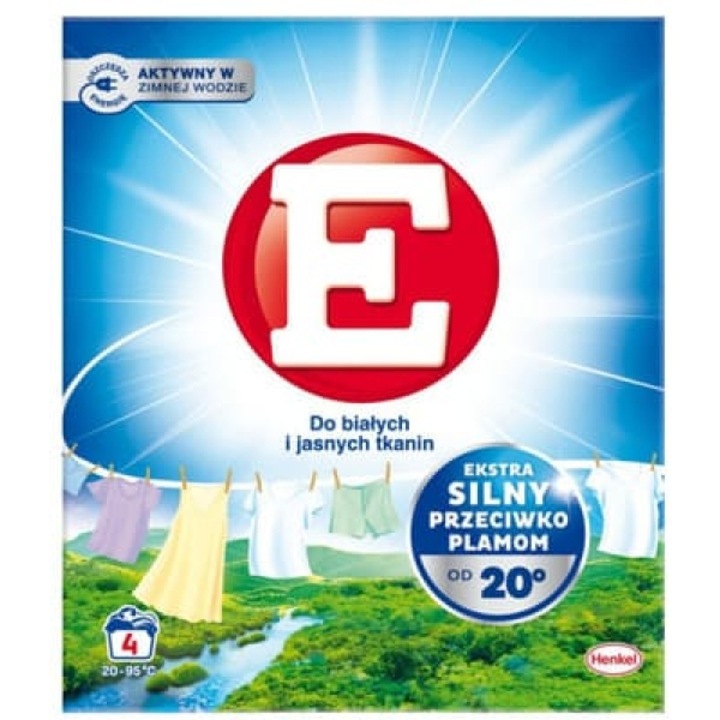 Detergent rufe E, pentru tesaturi albe si deschise, 75 portii, 220g