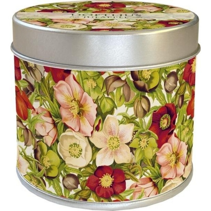 Ароматна свещ Skona Ting, роза и ябълка, 74x75 мм, 205 гр.