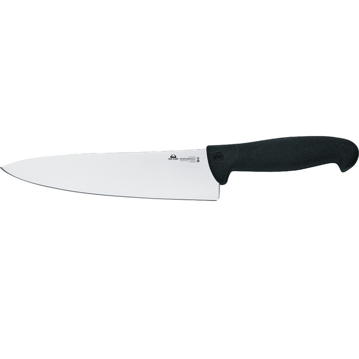 Cuțit de bucătar Due Cigni Professional Chef, universal, 20 cm, negru