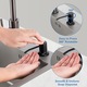 Dozator De Sapun Pentru Chiuveta, Zggzerg, Cu furtun de silicon de 1m, Anti rugina, Rezistenta la coroziune, Rotatie la 360°, Usor de instalat si curatat, Pentru Sapun, sampon, detergent, Otel inoxidabil/Plastic, Negru