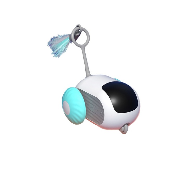 Смарт играчка, С дистанционно управление, За котки и кучета, Синя