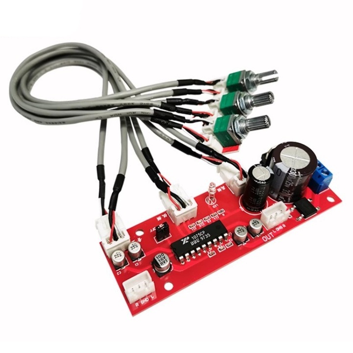 BBE XR1075 hangszínkorrekciós előerősítő magas és mély hangok vezérléssel