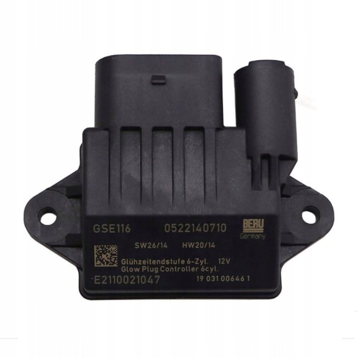 Modul Control Sveci Incandescente BERU GSE116, 12V, compatibil Mercedes-Benz, ambalaj inlocuitor