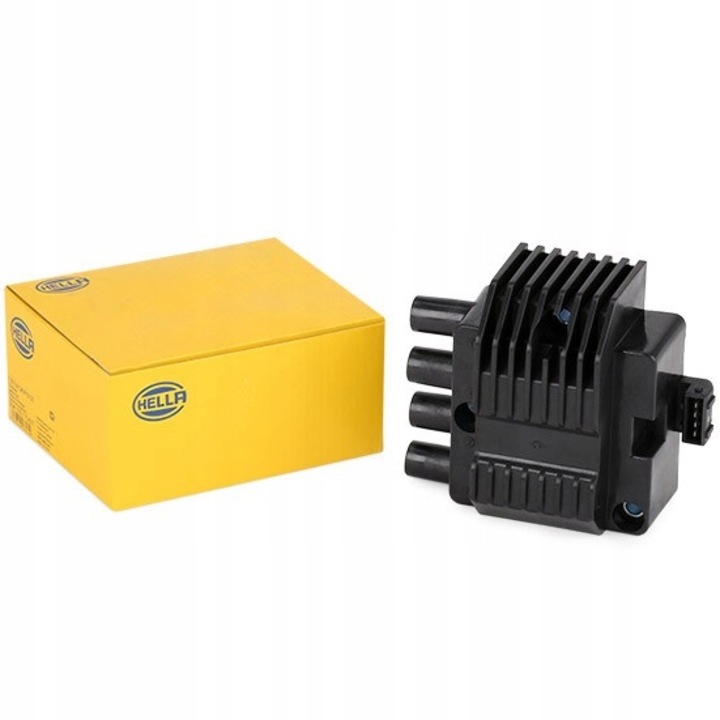 Bobina de aprindere HELLA 5DA 193 175-651 Opel Vauxhall 12V 4- contacte 3 orificii