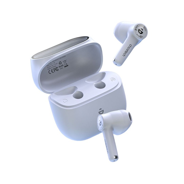 Casti Bluetooth TWS in-ear Choetech BH-T19, alb