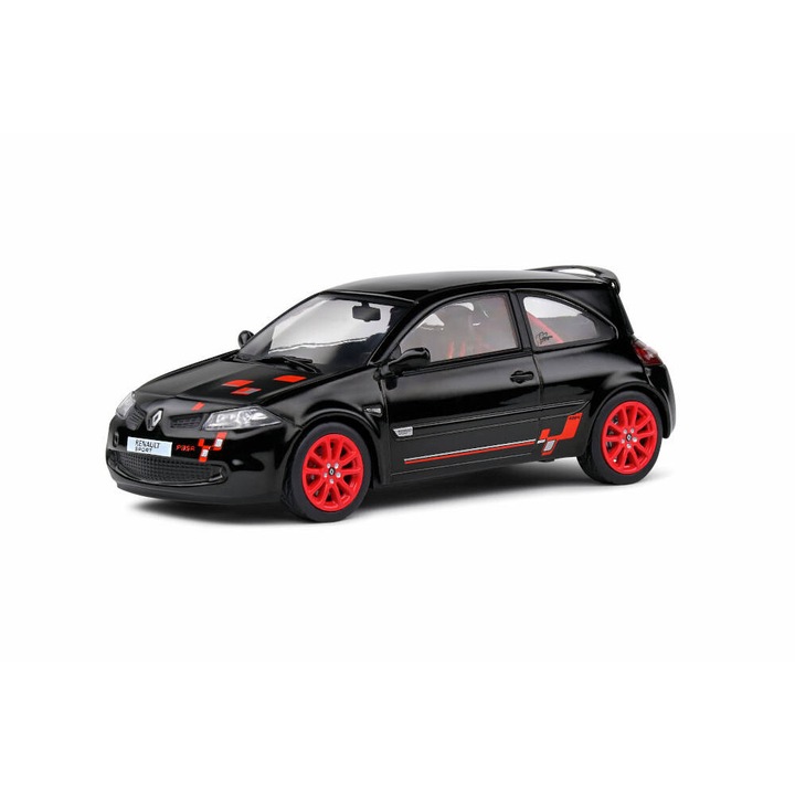 Renault Megane R26R fekete 2008-as modellautó, 1:43 Solido