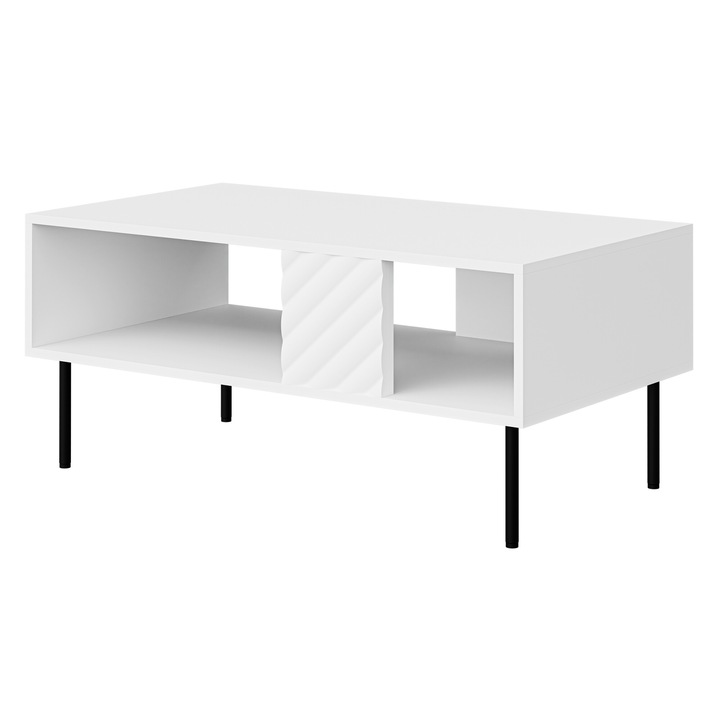 Masuta Gretzo 100, 55x100x46 cm, alb, Mirjan24