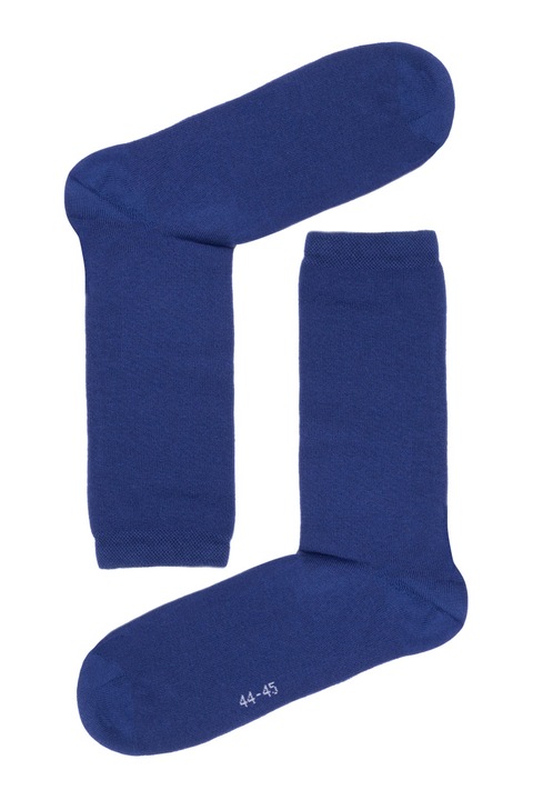 Sosete barbati de bumbac fara cusaturi, Esli C-MС-01, Bleumarin