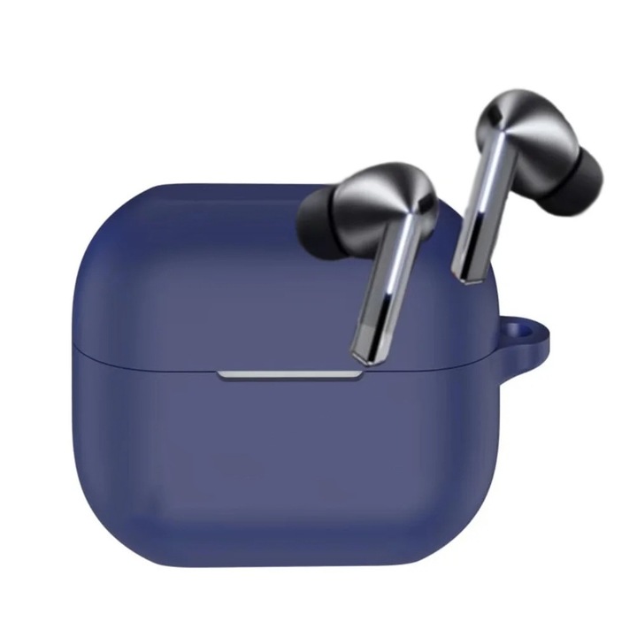 Husa pentru Samsung Galaxy Buds 3/3 Pro, Z182, Navy Blue