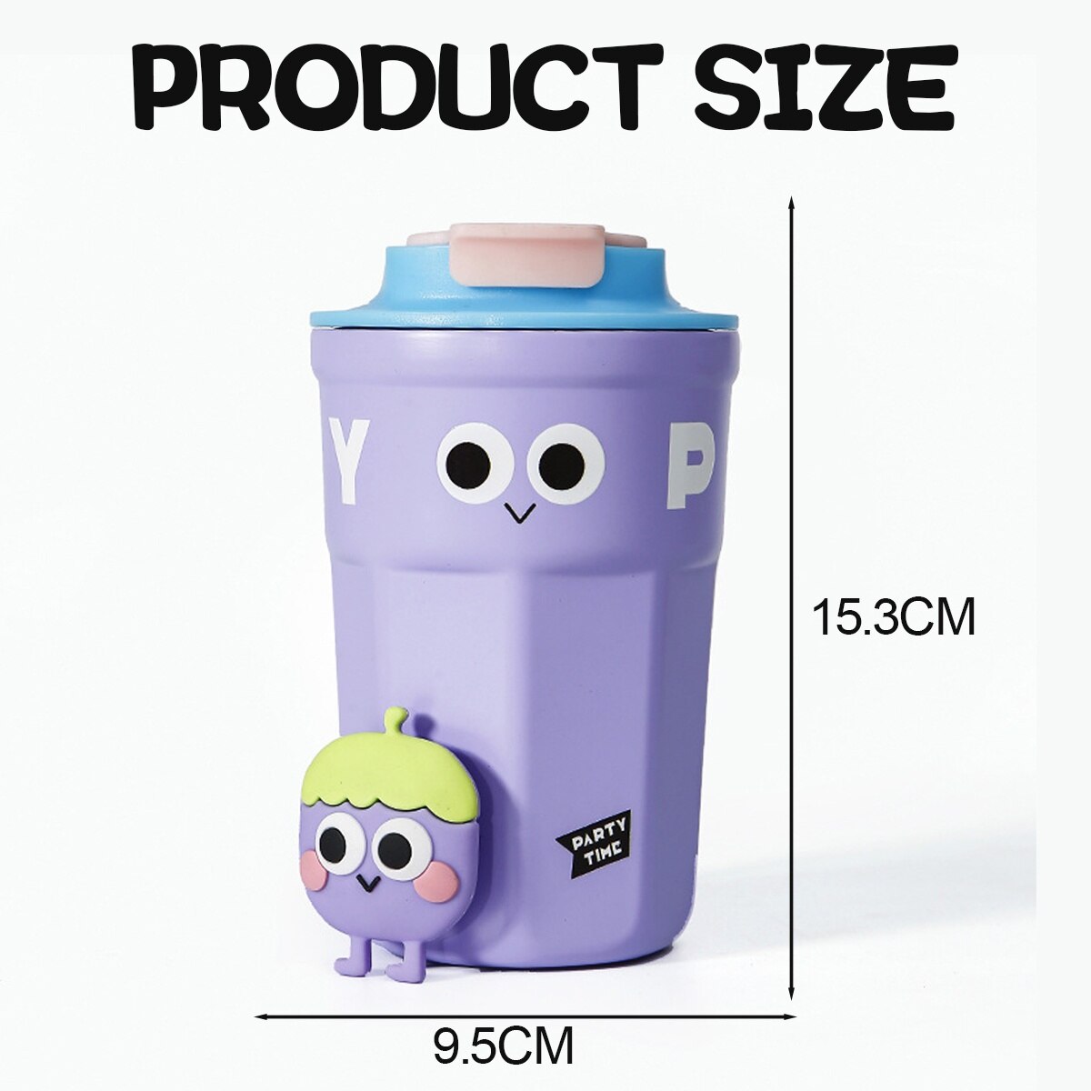 Cana termica BGHYHYHI, 450ml, inox 316, capac etans, portabila