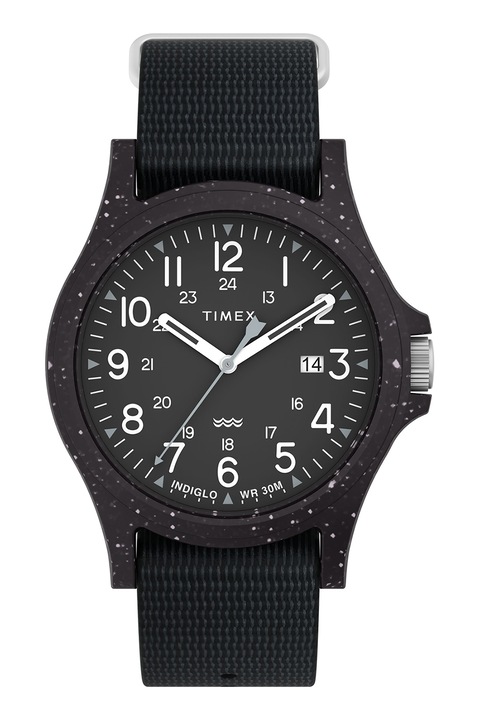 Timex, Кварцов часовник Reclaim, Тъмносин/Черен, Черен, Черен