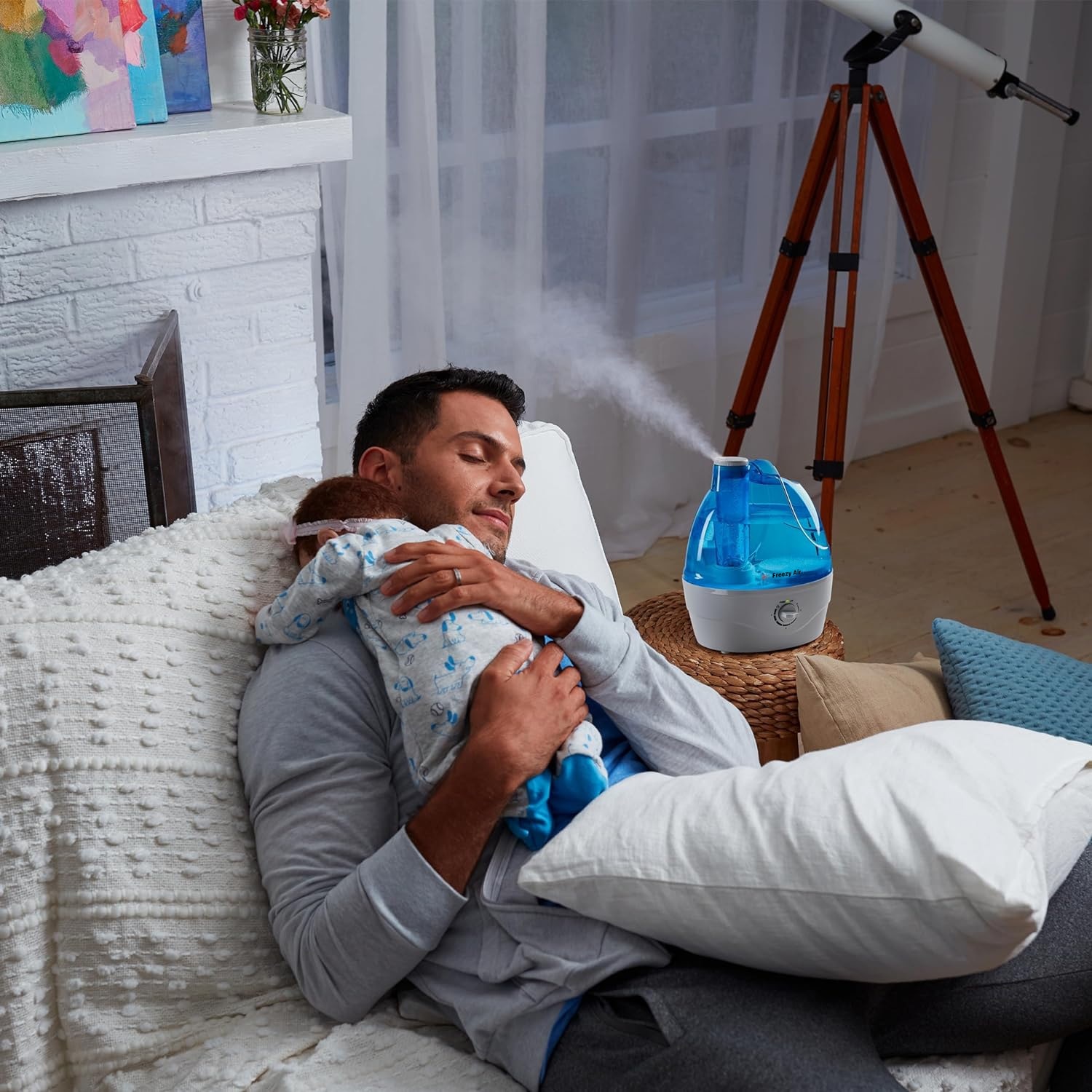 Umidificator de Camera Freezy Air® VapoFresh Elite, Rezervor 2.2 L