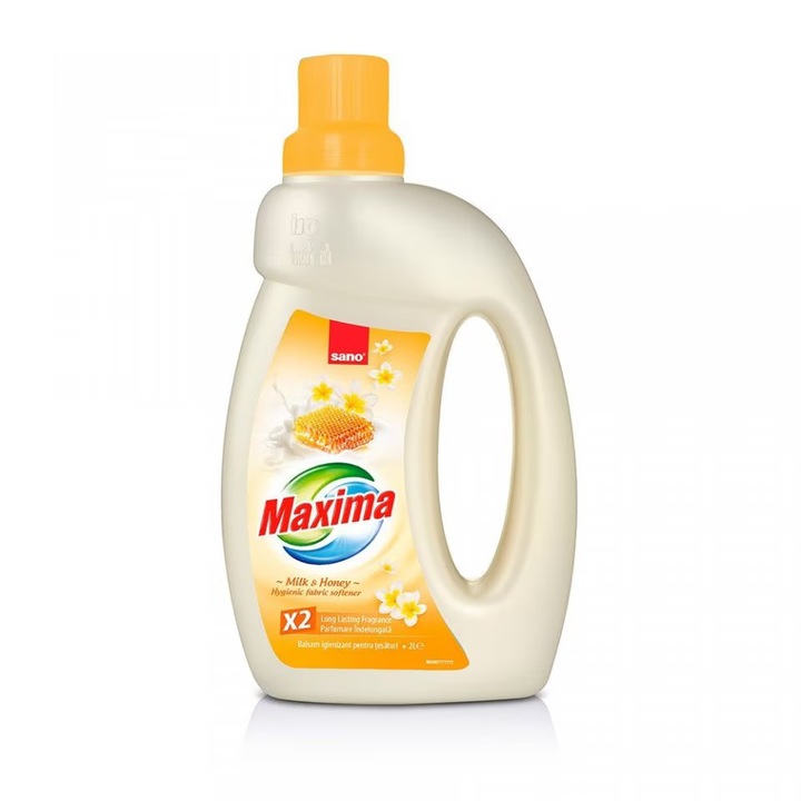 Омекотител за пране Sano Maxima Milk and Honey 2л