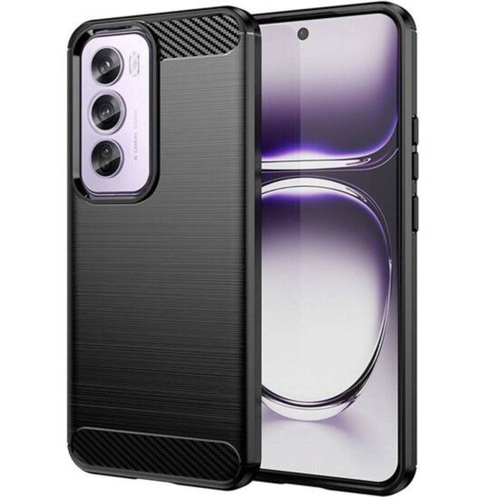 Кейс за Oppo Reno 12 Pro / 12 Pro 5G tpu carbon black