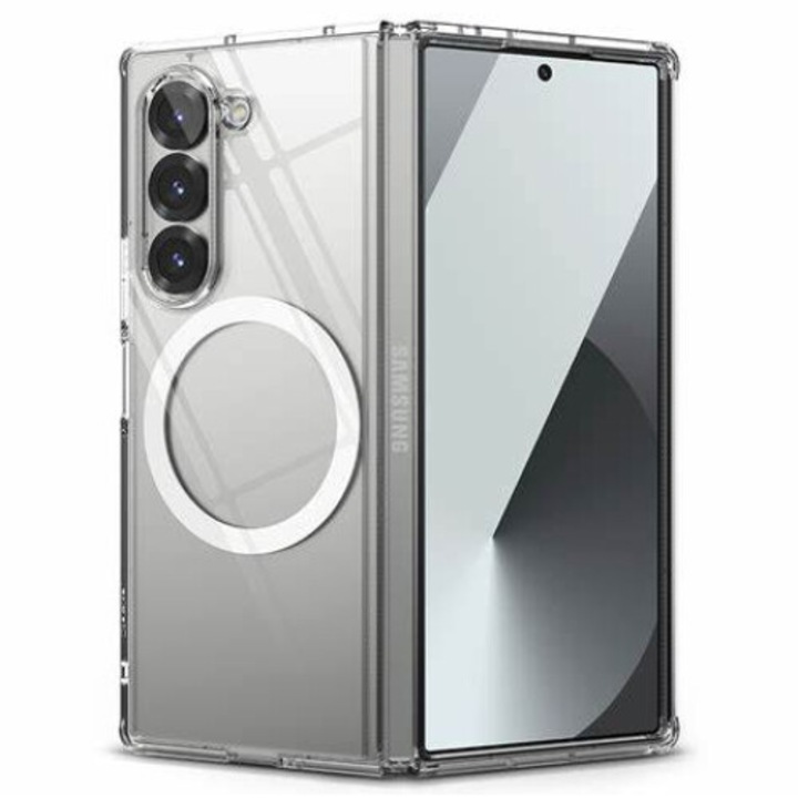 Кейс за Samsung Galaxy Z Fold 6 Techsuit magsafe pro прозрачен