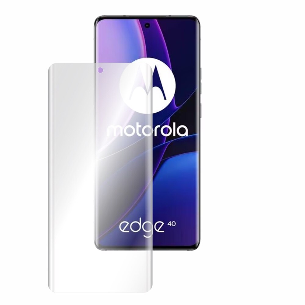 Folie regenerabila premium [Pachet 2x] pentru Motorola Edge 40 / Edge 40 Neo / Edge (2023), Smart Protection Classic, Clear