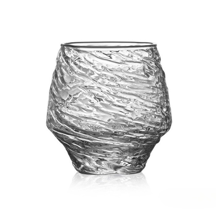 Чаша, Mindblower, за уиски, Twisted, прозрачна, стъклена, 370 ml, 9.5 x 6.5 cm - ергономична и лесна за работа