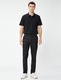 KOTON, Tricou polo uni din amestec de bumbac, Negru, M