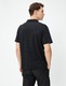 KOTON, Tricou polo uni din amestec de bumbac, Negru, M