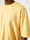 KOTON, Tricou supradimensionat de bumbac, Portocaliu, S