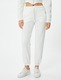 KOTON, Pantaloni de trening cu buzunare laterale, Alb, M