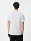 KOTON, Tricou cu decolteu la baza gatului, Alb, 2XL