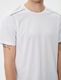 KOTON, Tricou cu decolteu la baza gatului, Alb, 2XL