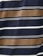 KOTON, Tricou de bumbac in dungi, Bleumarin, L