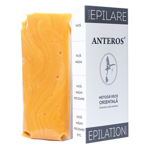 Pasta Epilare ANTEROS Soft Gold Folosire Aplicare Utilizare Usoara Fara Accesorii Profesionala 250gr Suficient Pentru Epilare Totala Femei Barbati Indeparteaza Orice Par de pe Orice Zona si Piele Pasta de Zahar Moale 100% Natural Metoda Rece Orientala
