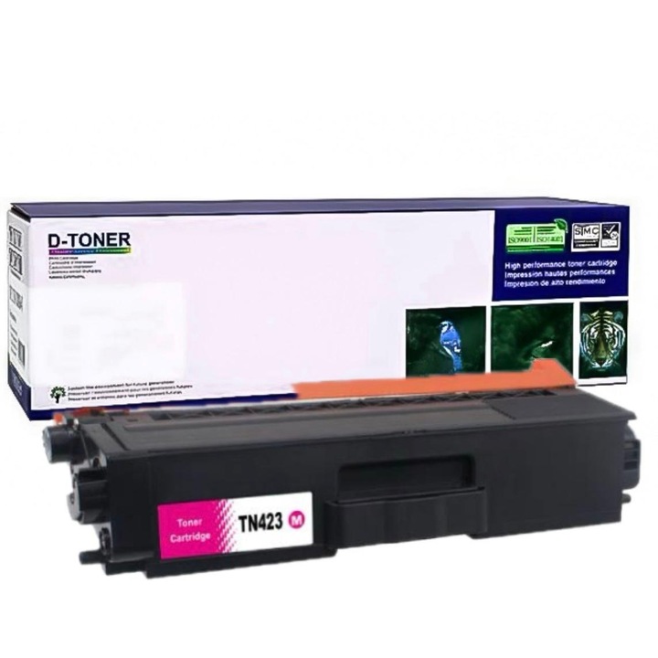 Cartus toner compatibil TN-423, magenta, 4000 pagini, pentru Brother DCP L8410CDW, Brother HL L8260CDW, Brother HL L8360CDW, Brother MFC L8900CDW, Brother MFC L8960CDW