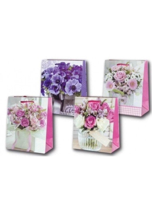 4 darab panorámás laminált papírcsomag, 68 csokor, többszínű, 179x261 mm