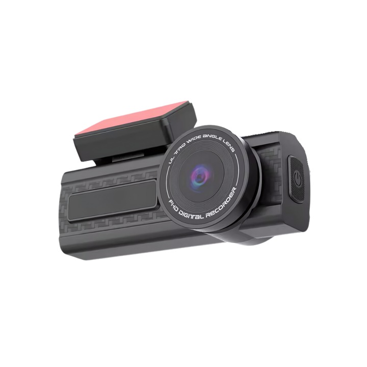 Camera Auto WiFi 3K 2880x1620, Unghi 170°, Night Vision, Inregistrare in bucla, Ecran 1.29 inch, Negru