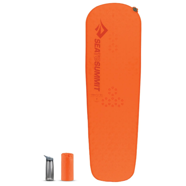 Надуваем дюшек Sea to Summit Ultralight Regular, Автоматично надуване, 183x51x2.5 см, Оранжев