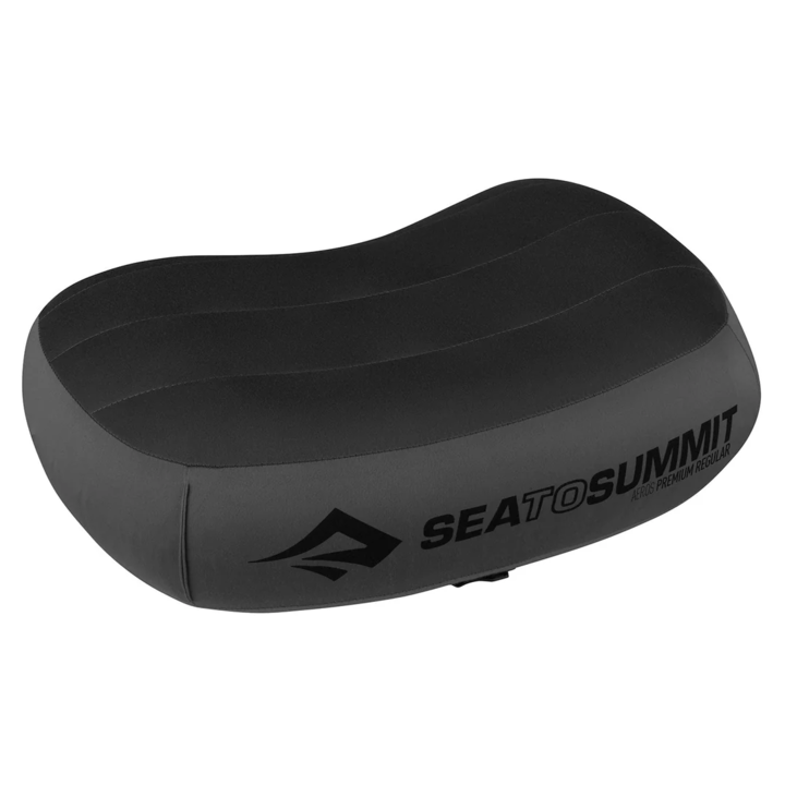 Perna gonflabila Sea to Summit Aeros Premium Regular, 34x24x11 cm, gri