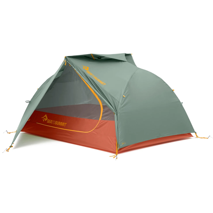 Палатка Sear to Summit Ikos TR2 Ultralight, 2 души, Зелен/Оранжев